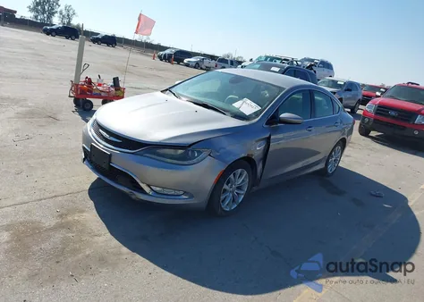 2015 Chrysler 200 C z USA, uszkodzony, nr VIN 1C3CCCCG9FN510233